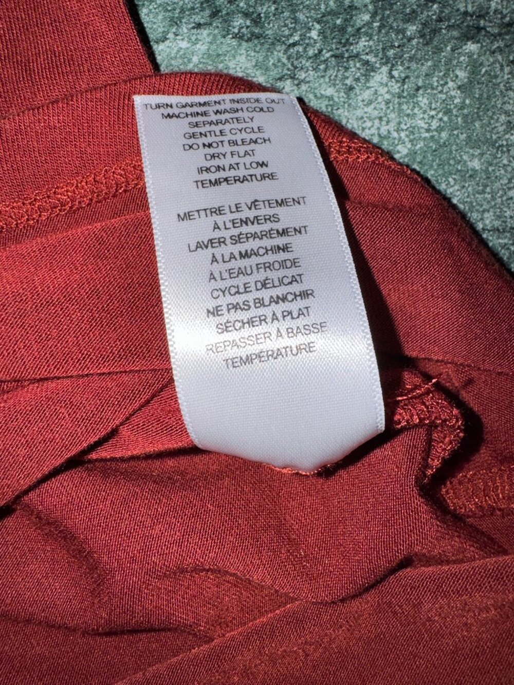 Cleo Red Tunic Top - Picture 5 of 7